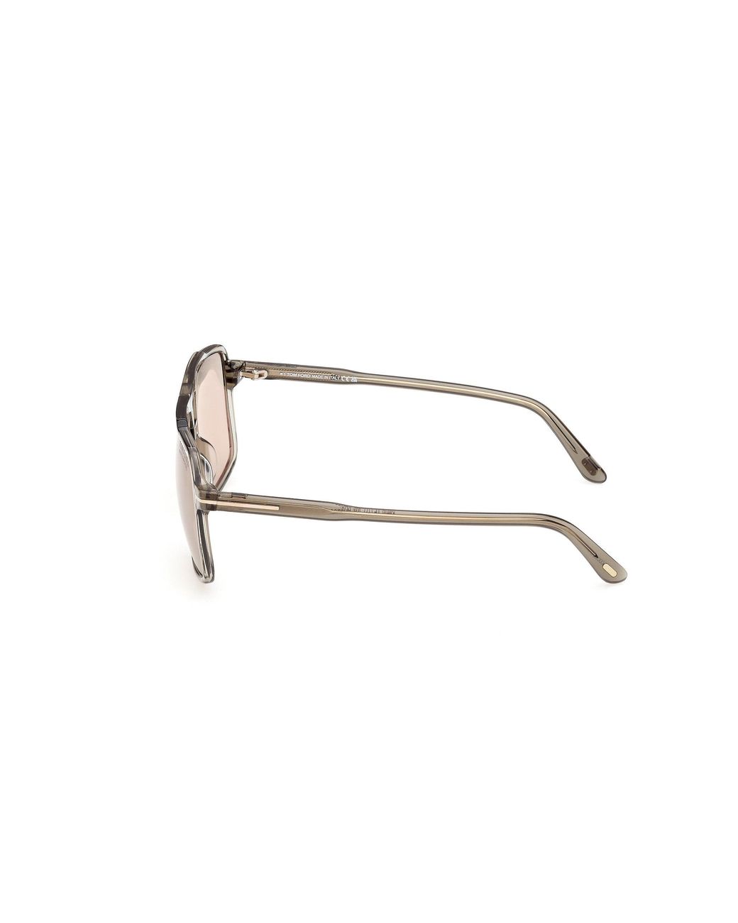 Tom Ford Black Ft1177 Kemp 93E Sunglasses Acetate Squared Normal for men