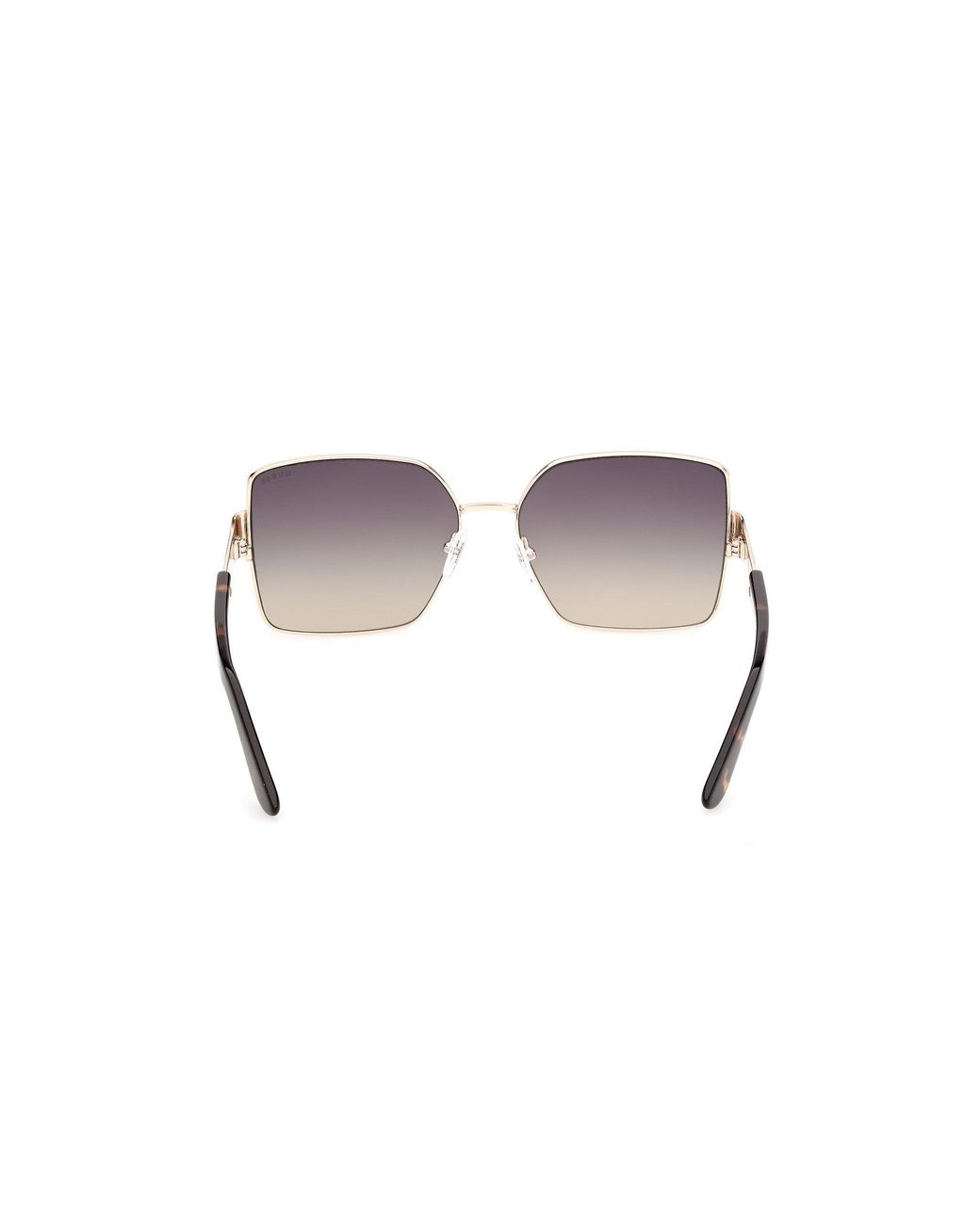 Guess Black Gu00357 32B Sunglasses Metal Smoke Butterfly Normal