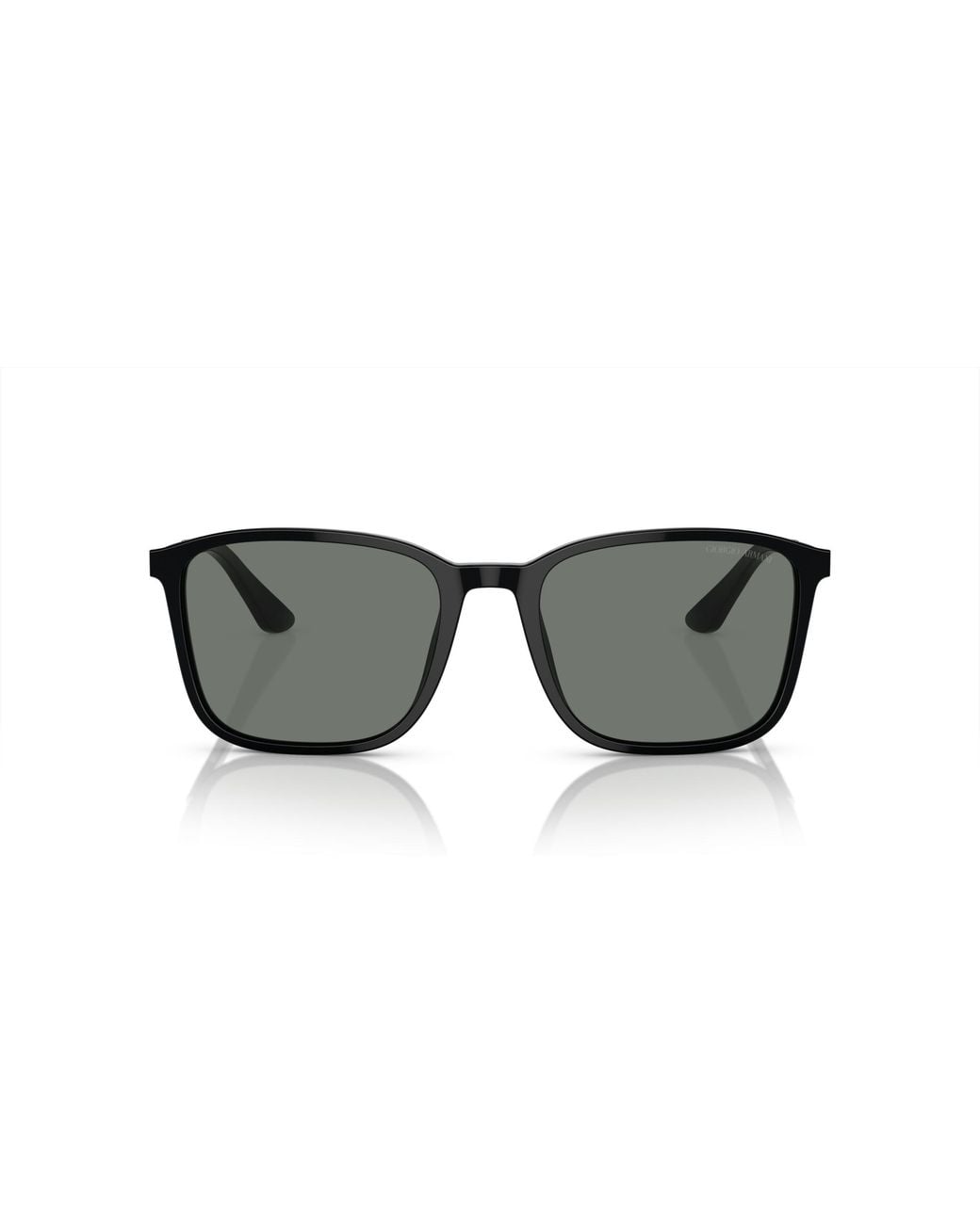 Giorgio Armani Black Ar8197 5001/1 Sunglasses Acetate Squared Normal for men