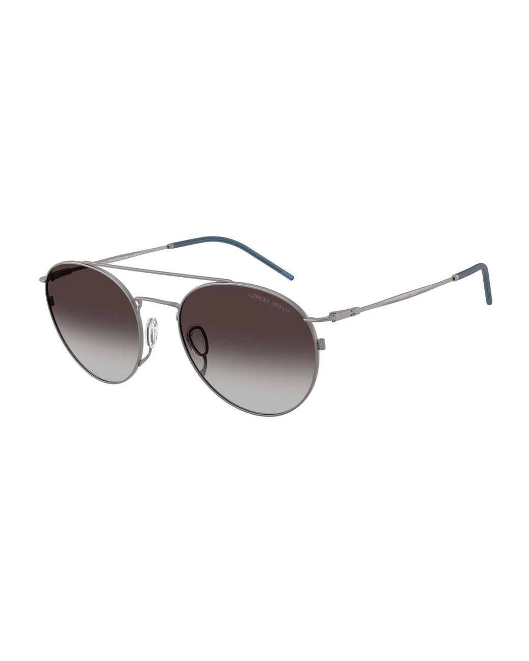 Giorgio Armani Black Ar6183 30038G Sunglasses Metal Round Normal Nuanced for men