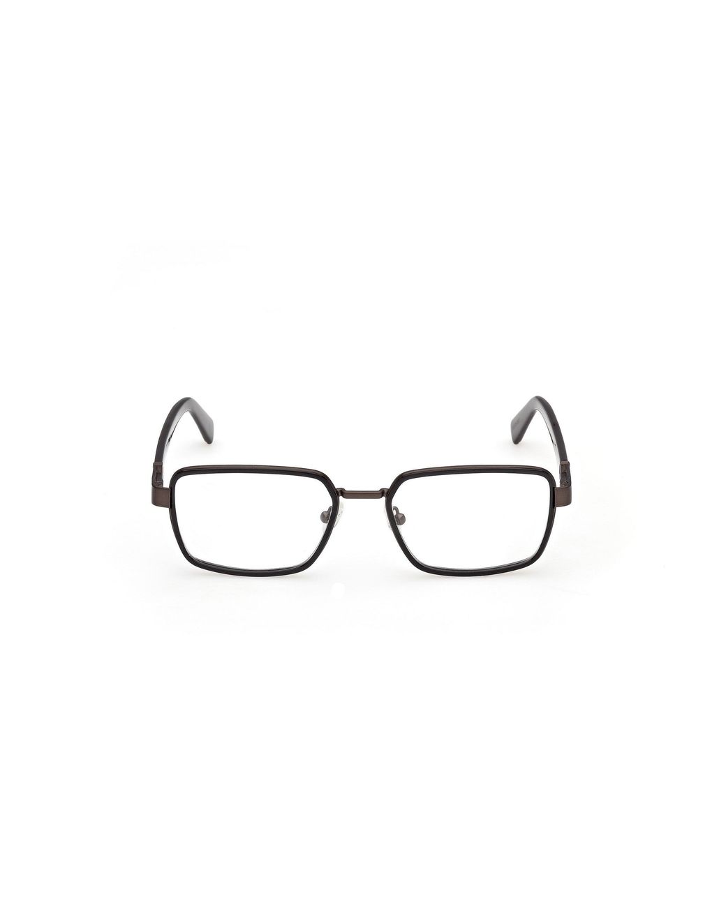 Guess Black Gu50371 001 Optical Frames Metal Squared Normal for men