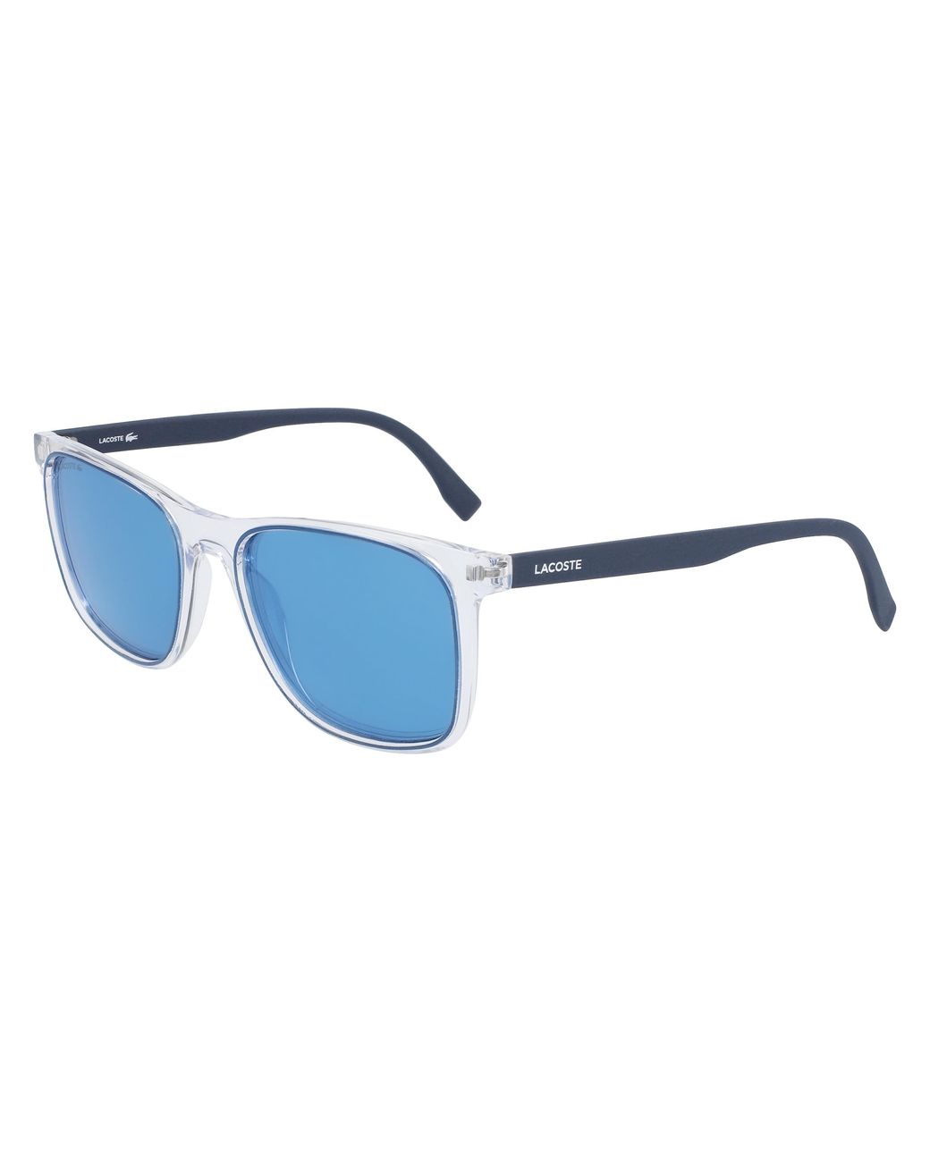 Lacoste Black L882S 414 Sunglasses Injected Squared Photochromatic Photochromatic for men
