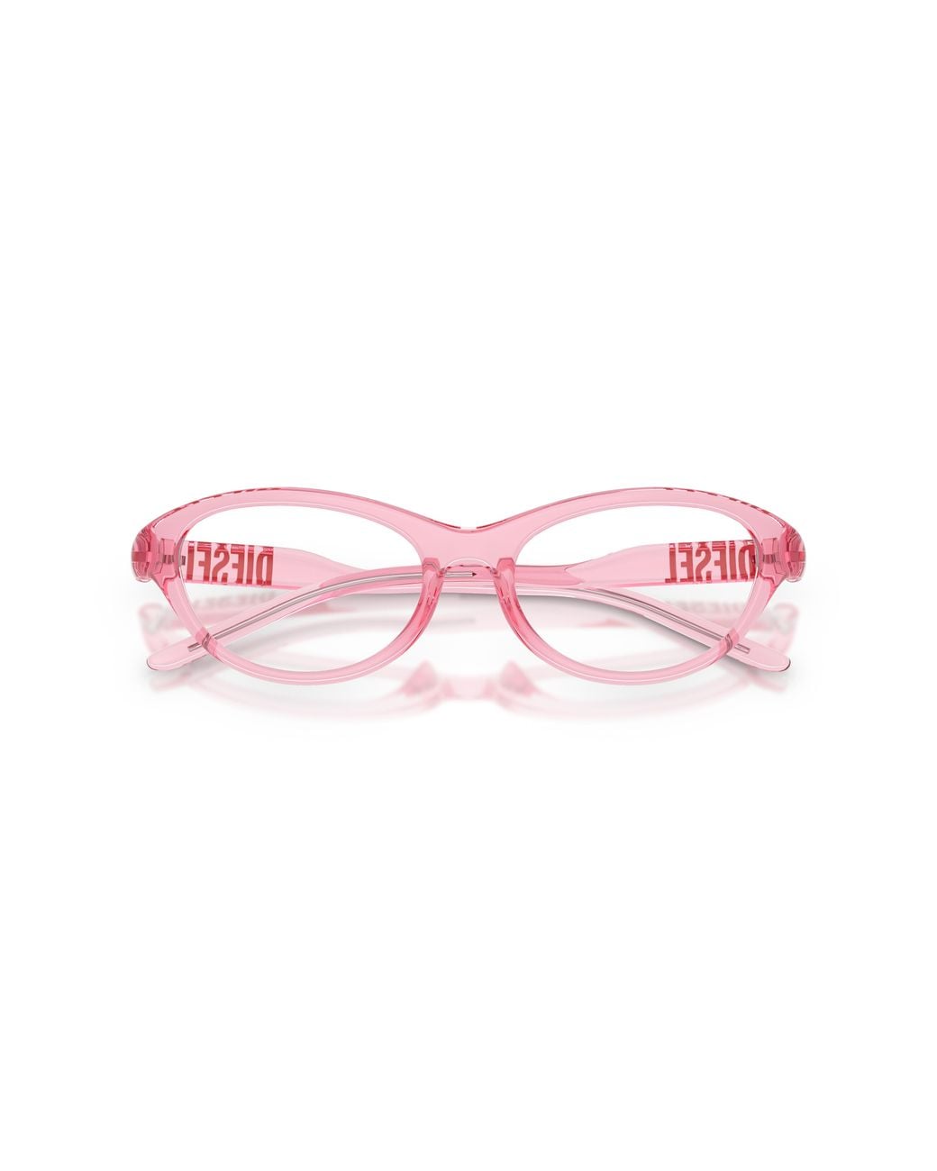 DIESEL Black Dl6013U 2063 Optical Frames Injected Transparent Cat Eye Normal