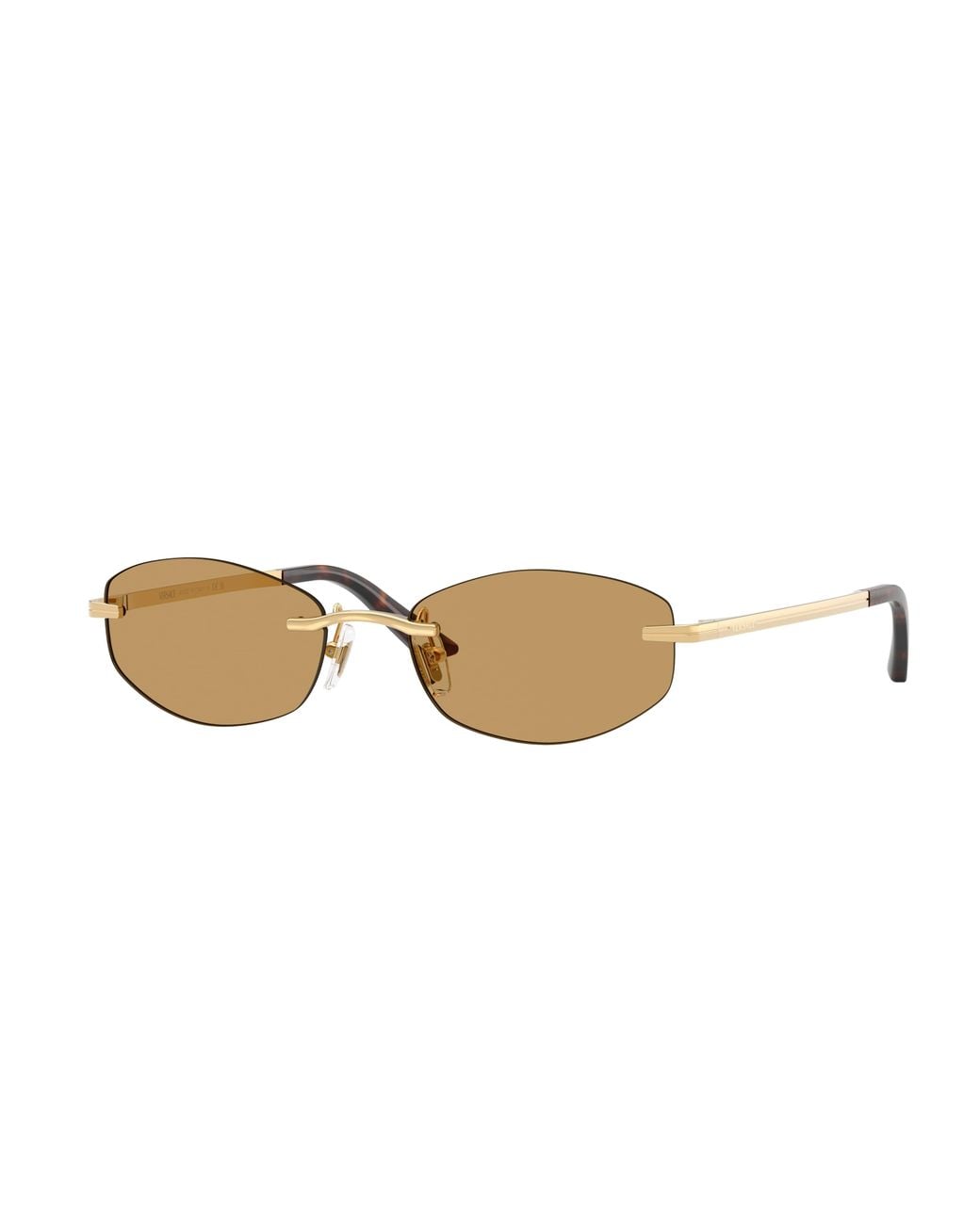 Versace Black Ve2308D 152373 Sunglasses Metal Geometric Normal
