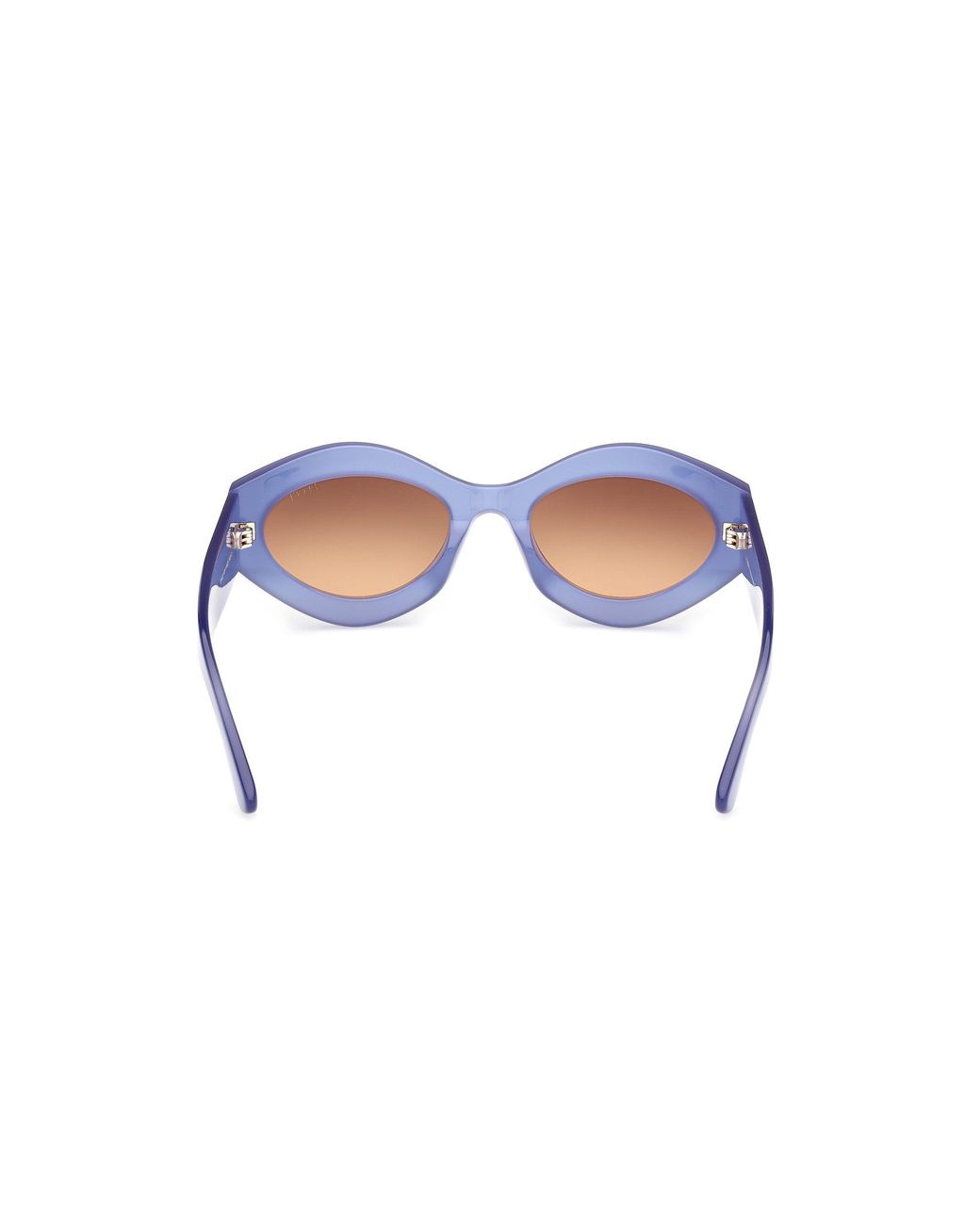Emilio Pucci Blue Ep0227 90F Sunglasses Acetate Geometric Normal