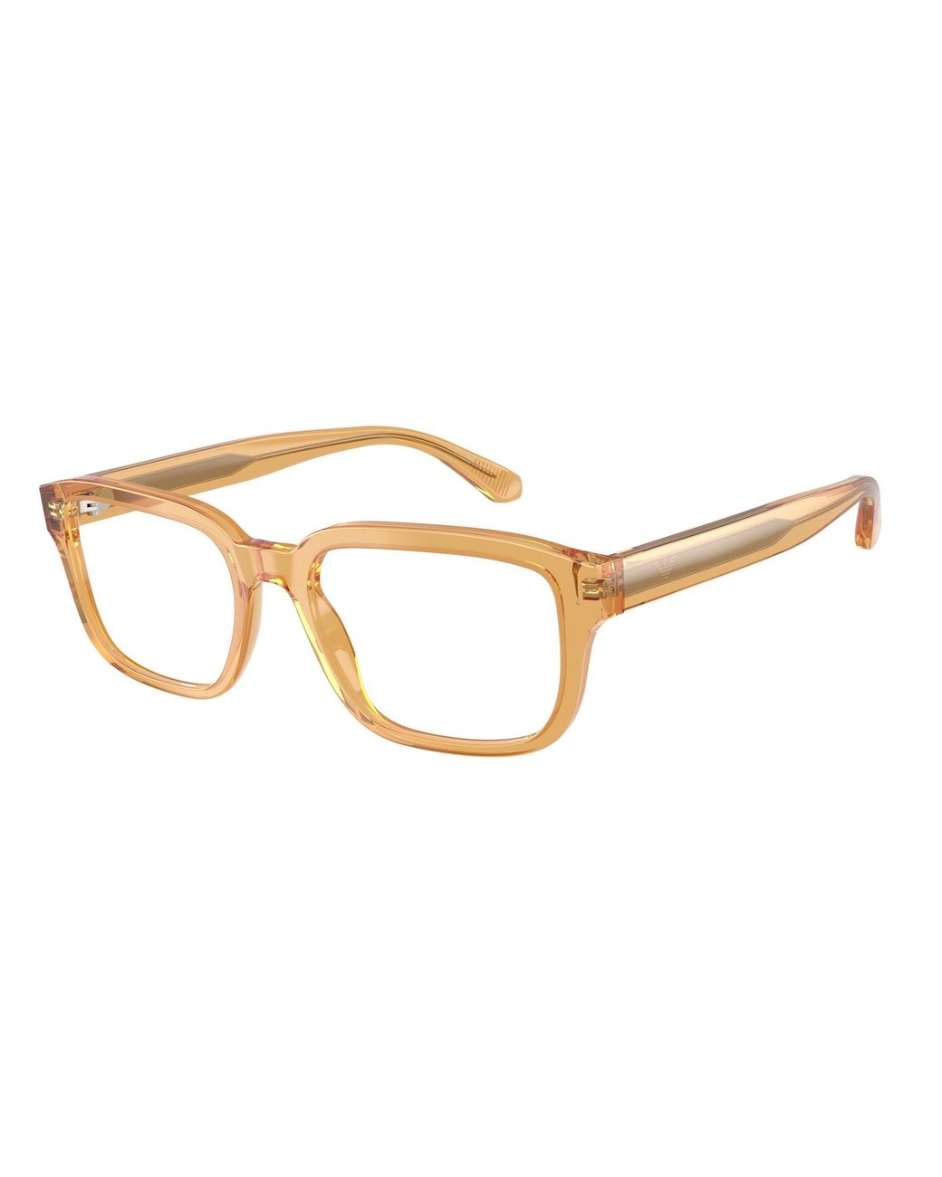 Emporio Armani Black Ea3255 6246 Optical Frames Acetate Pillow Normal for men