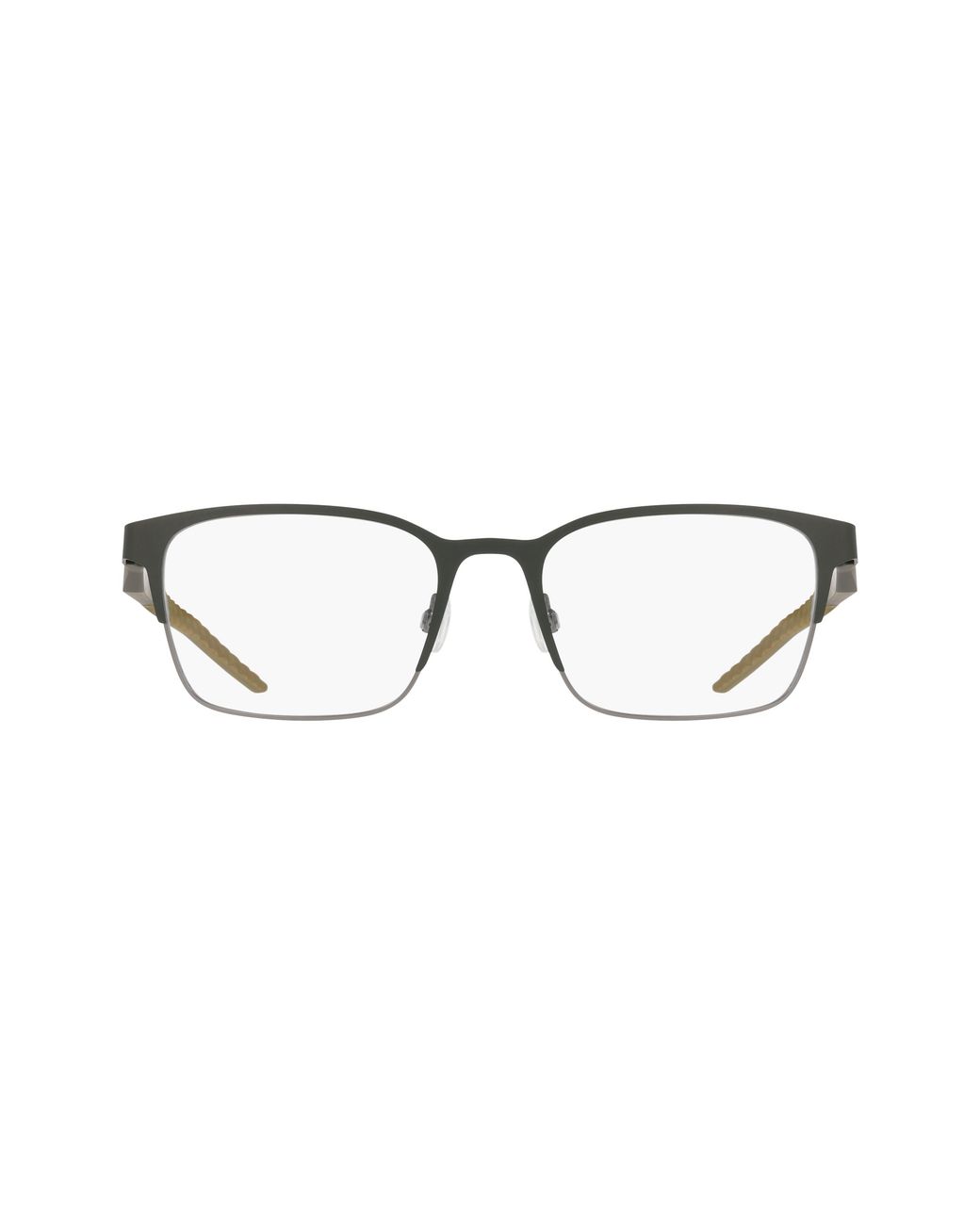Nike Black 8185 302 Optical Frames Metal Squared Normal for men