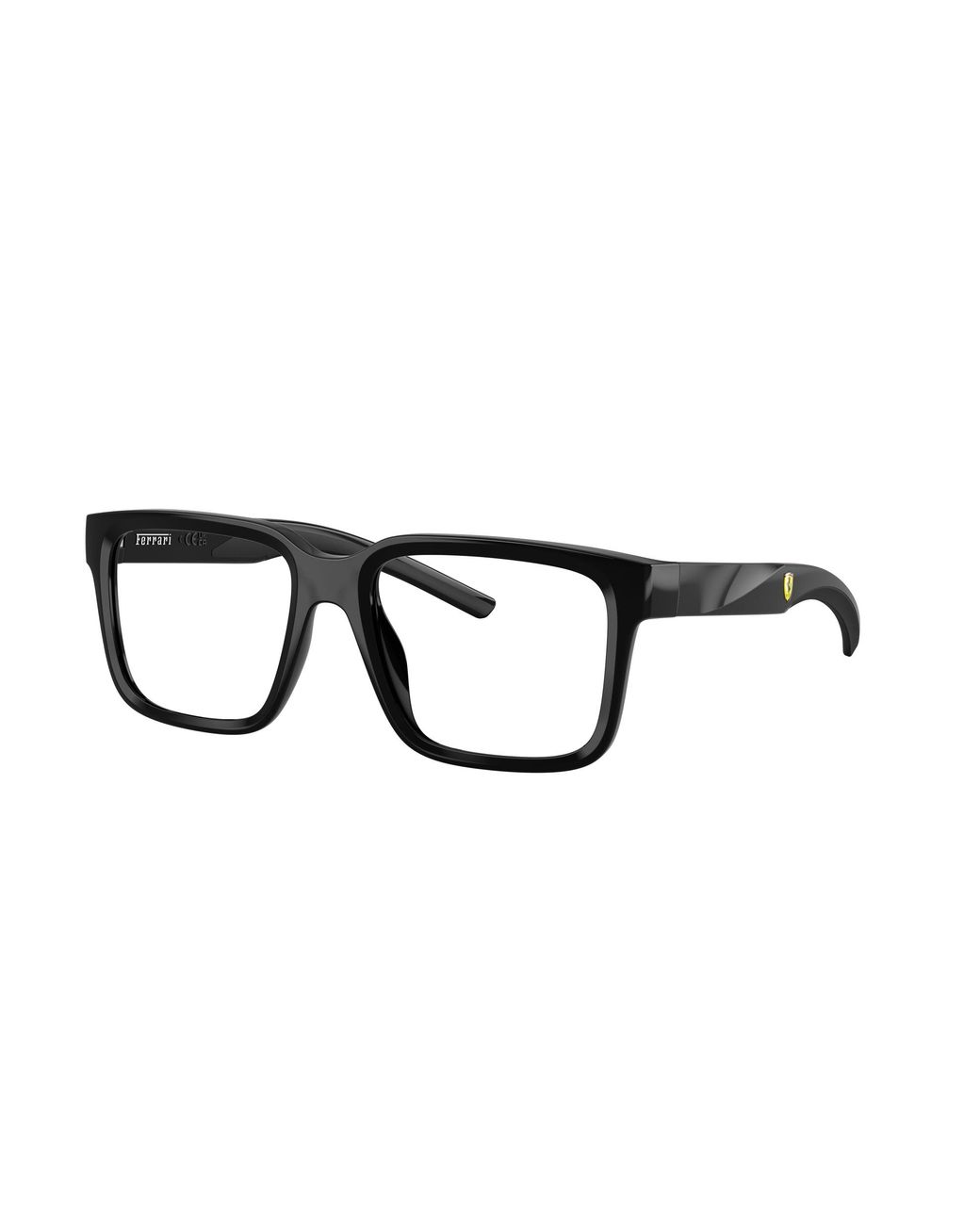 FERRARI SCUDERIA Black Fz8016U 501 Optical Frames Injected Squared Normal for men