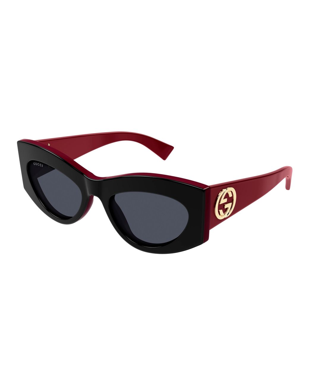 Gucci Black Gg1843S 006 Sunglasses Acetate Cat Eye