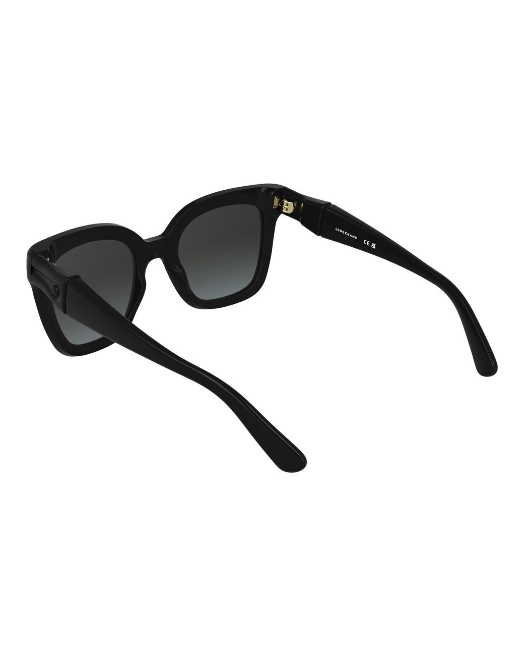 Longchamp Black Lo793S 001 Sunglasses Bio-Inject Squared Normal