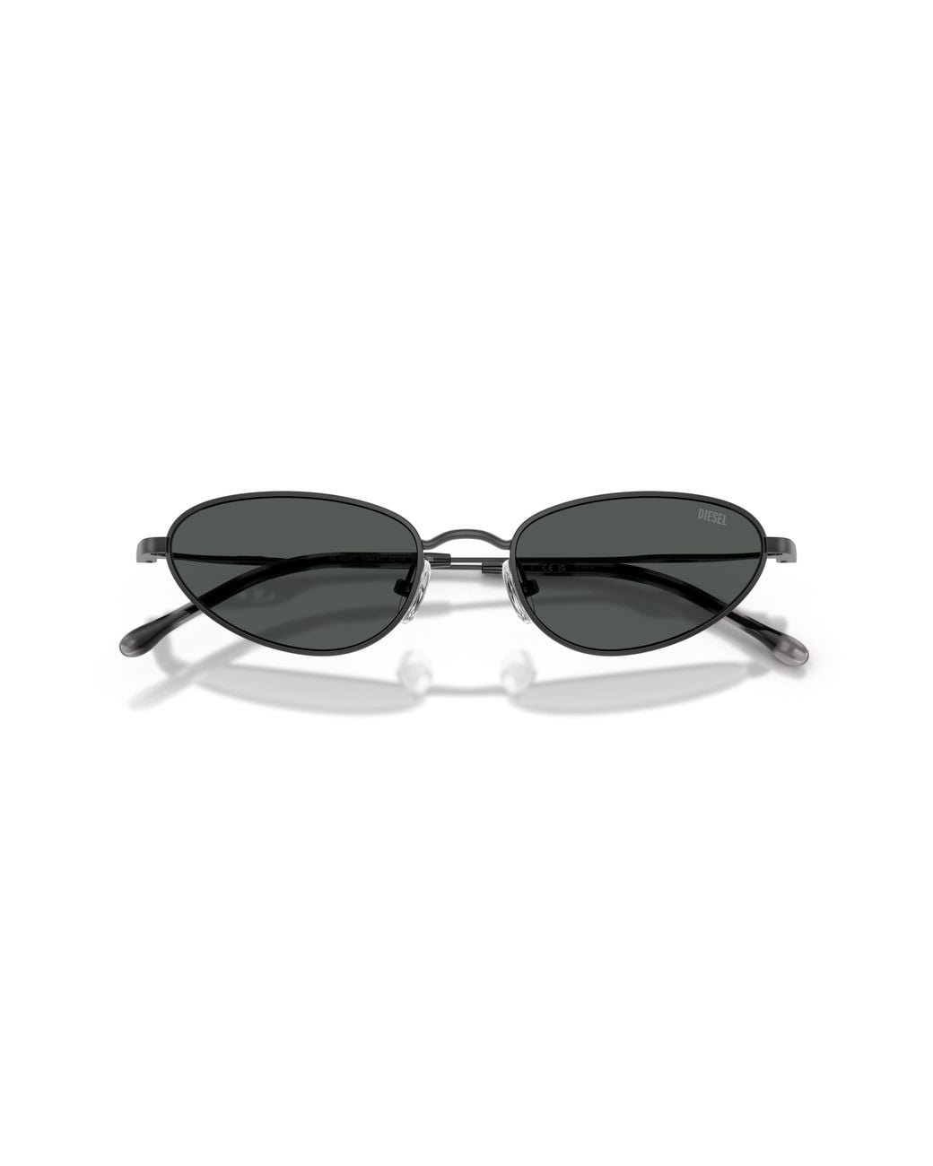 DIESEL Black Dl1024T 104887 Sunglasses Titanium Cat Eye Normal
