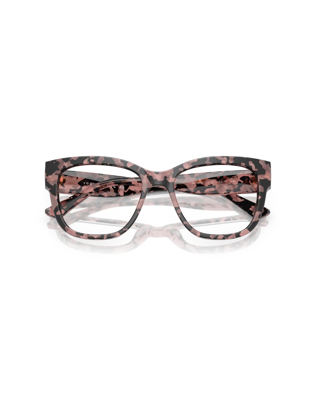 Vogue Eyewear Black Vo5605 3150 Optical Frames Acetate Squared Normal