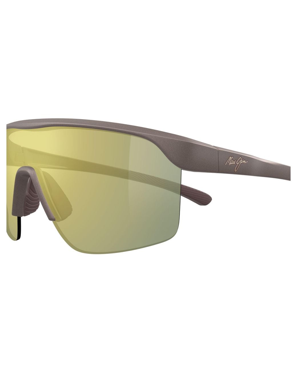 Maui Jim Black Mj0596Sa 002 Occhiali Da Sole Bio-Iniettato Oro Avvolgente