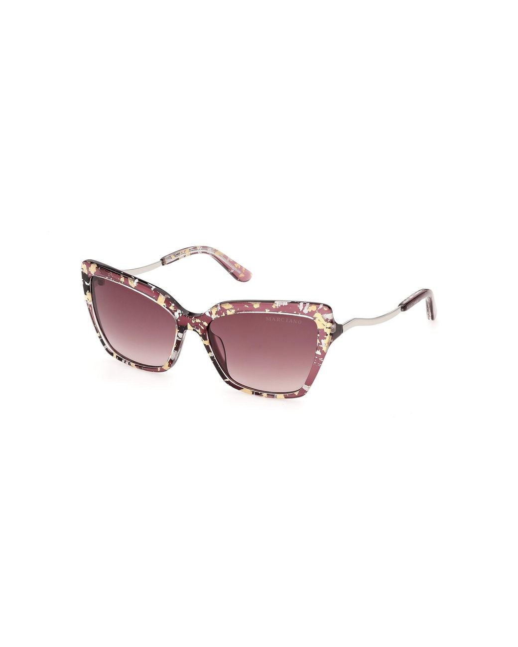 Guess Black Gm00046 71T Sunglasses Acetate Butterfly Normal