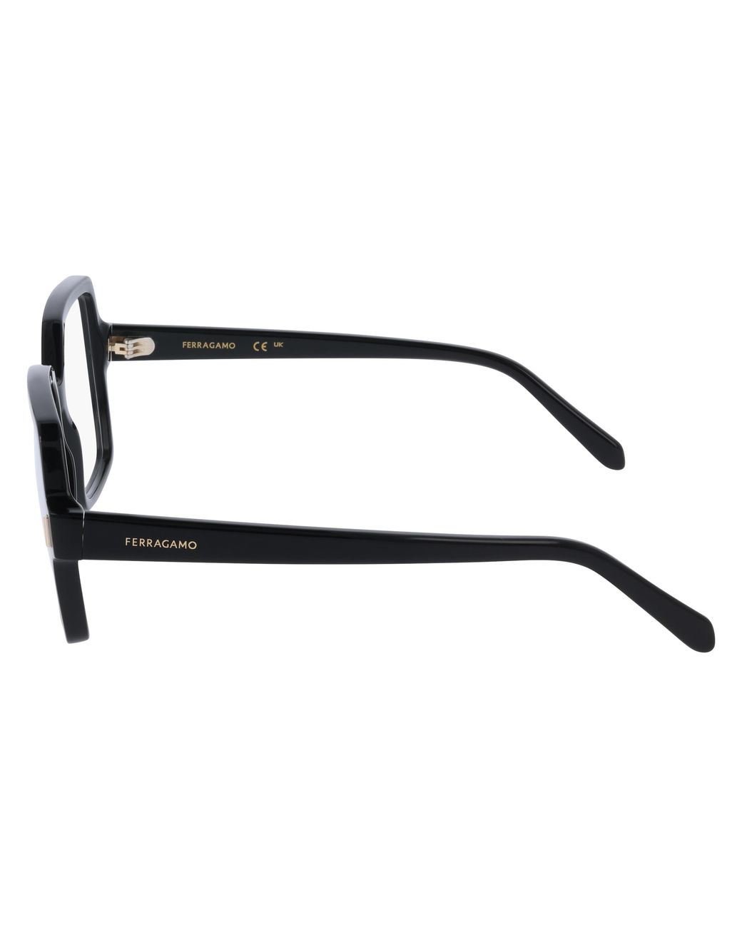 Ferragamo Black Sf3031 Square Eyeglasses Frames