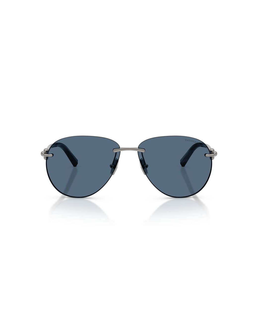 Tiffany & Co Black Tf3124 600380 Sunglasses Metal Pilot Normal