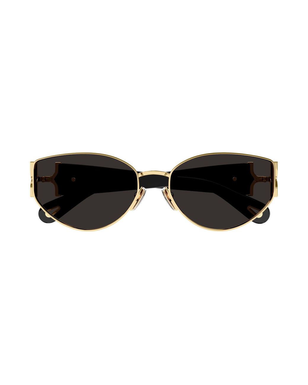Chloé Black Ch0260S 001 Sunglasses Metal Round