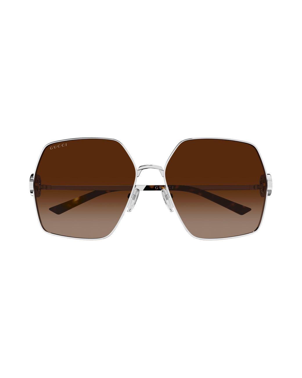 Gucci Black Gg2163S 003 Sunglasses Metal Squared