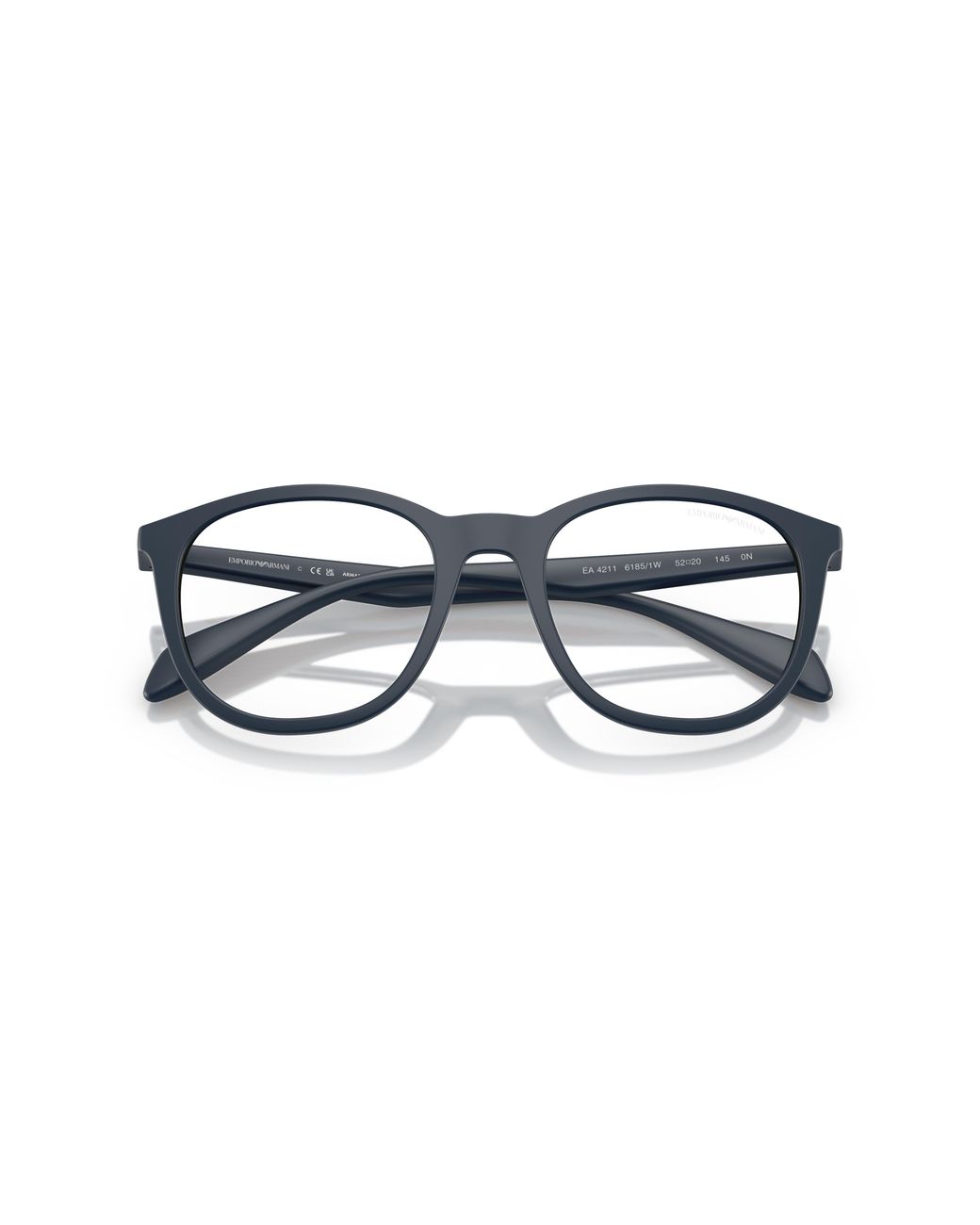 Emporio Armani Black Ea4211 51261W Sunglasses Injected Transparent Pantos Normal for men
