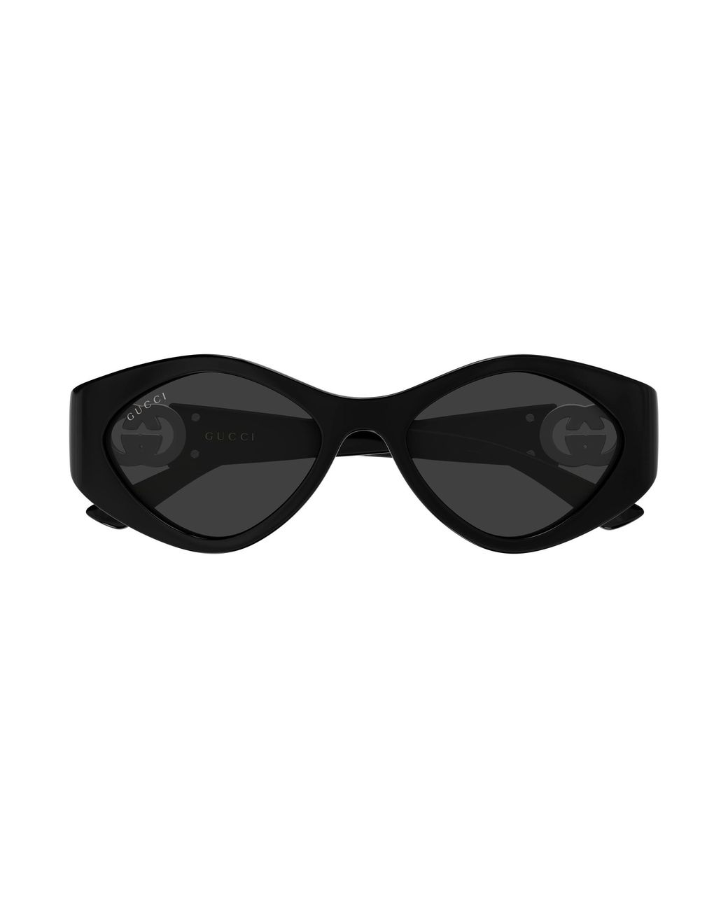 Gucci Black Gg2121S 002 Sunglasses Injected Geometric