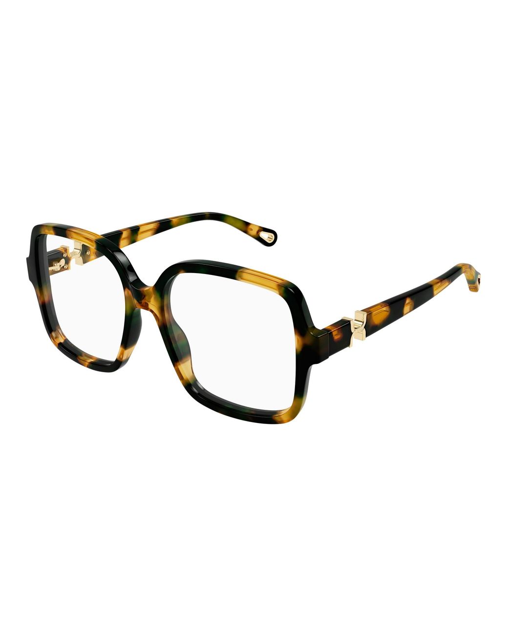 Chloé Black Ch0335O 002 Optical Frames Acetate Transparent Squared