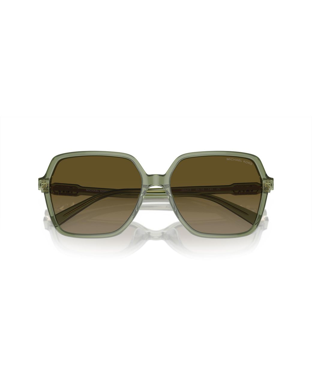 Michael Kors Green Mk2196U Jasper 394413 Sunglasses Acetate Squared Normal Shaded
