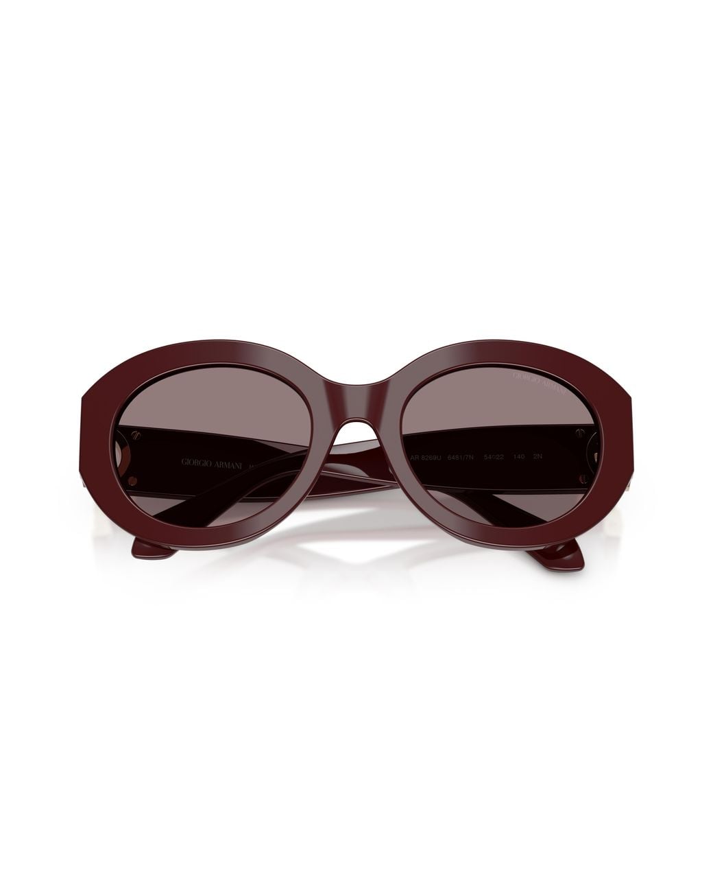 Giorgio Armani Black Ar8269U 64817N Sunglasses Acetate Round Normal