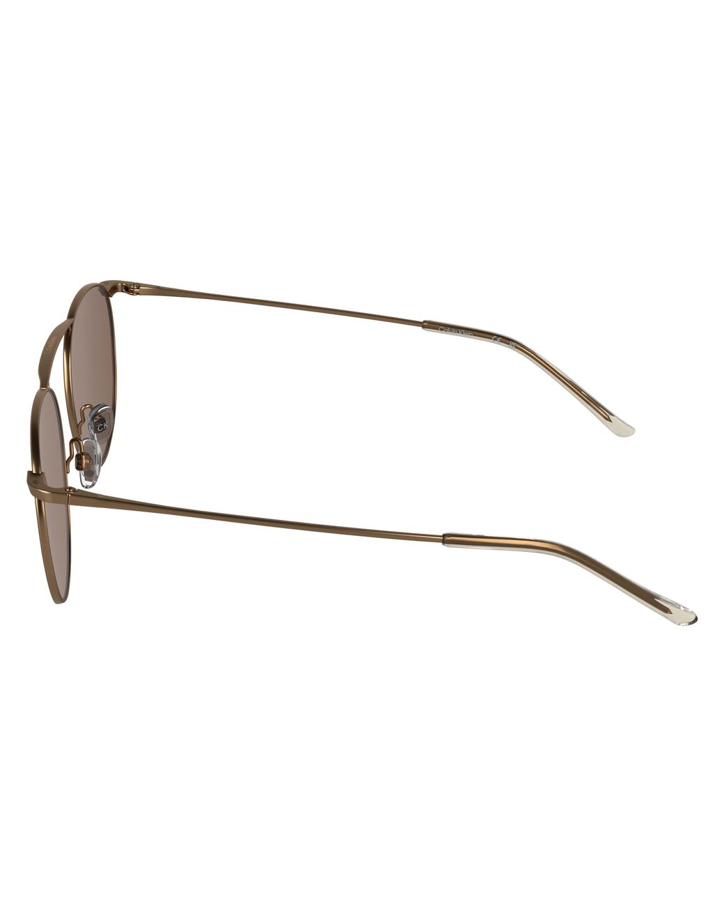 Calvin Klein Black Ck26106St 771 Sunglasses Titanium Geometric Normal