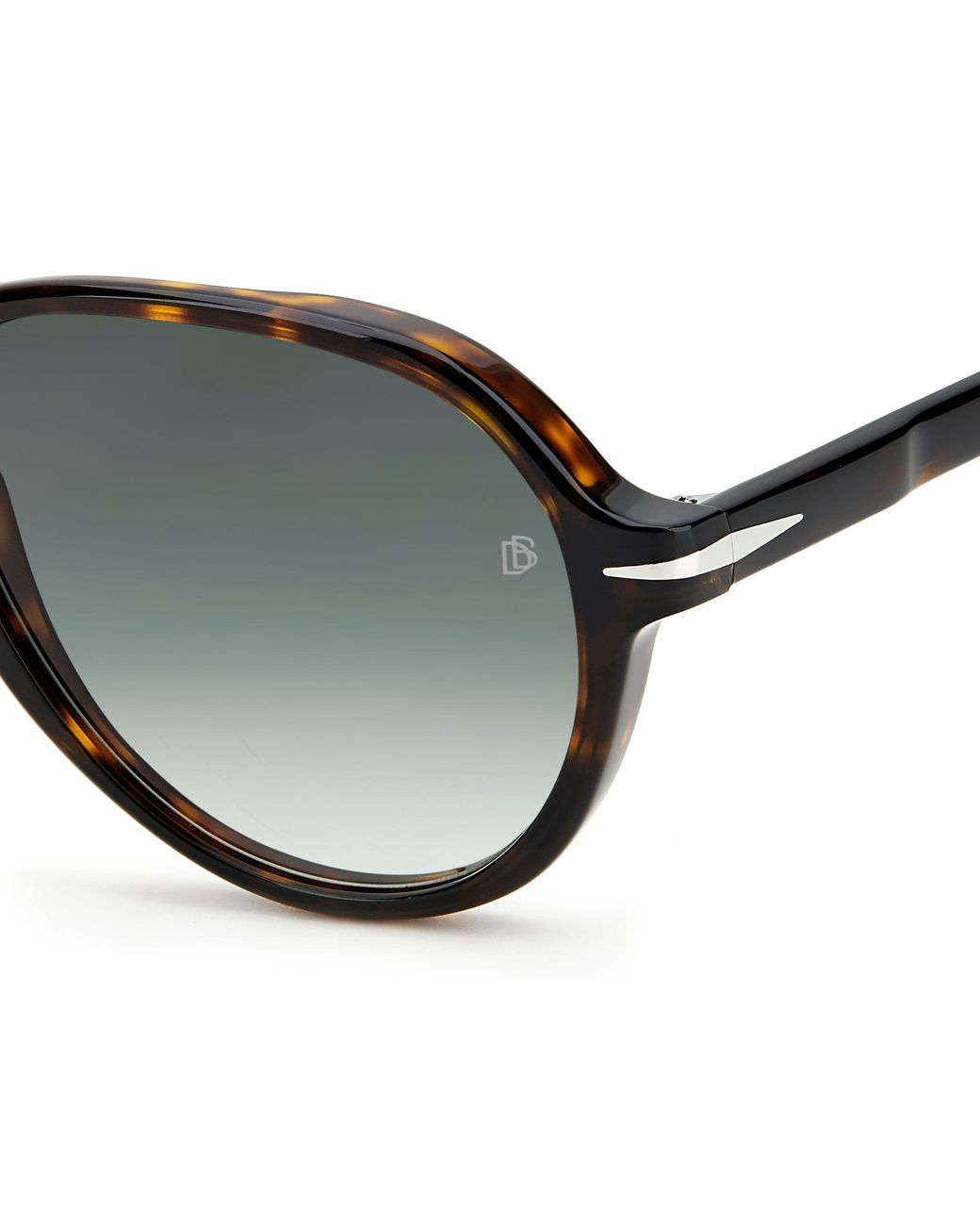David Beckham Black Db 7079/S 086/9K Sunglasses Acetate Pilot Shaded for men