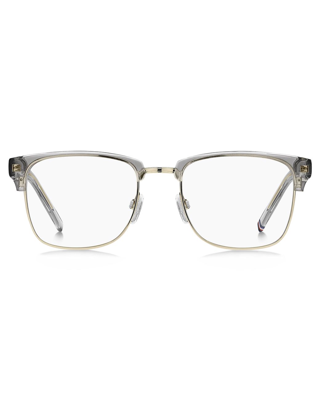 Tommy Hilfiger Black Th 1988 Kb7 Optical Frames Steel Squared for men