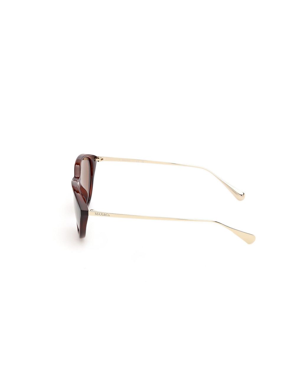 MAX&Co. Black Mo0173 52E Sunglasses Injected Mask Normal