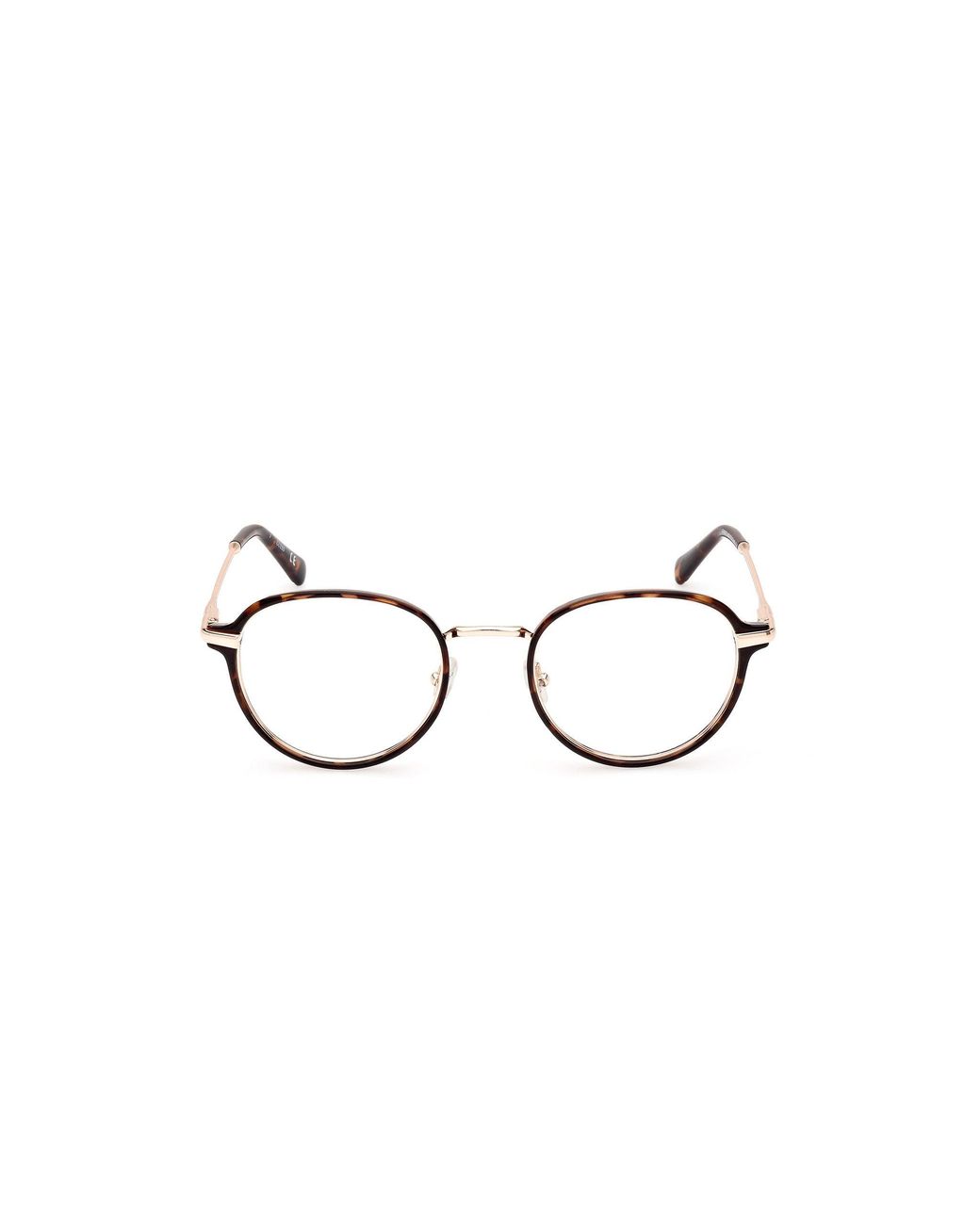Guess Black Gu50079 52 Optical Frames Injected Round Normal for men