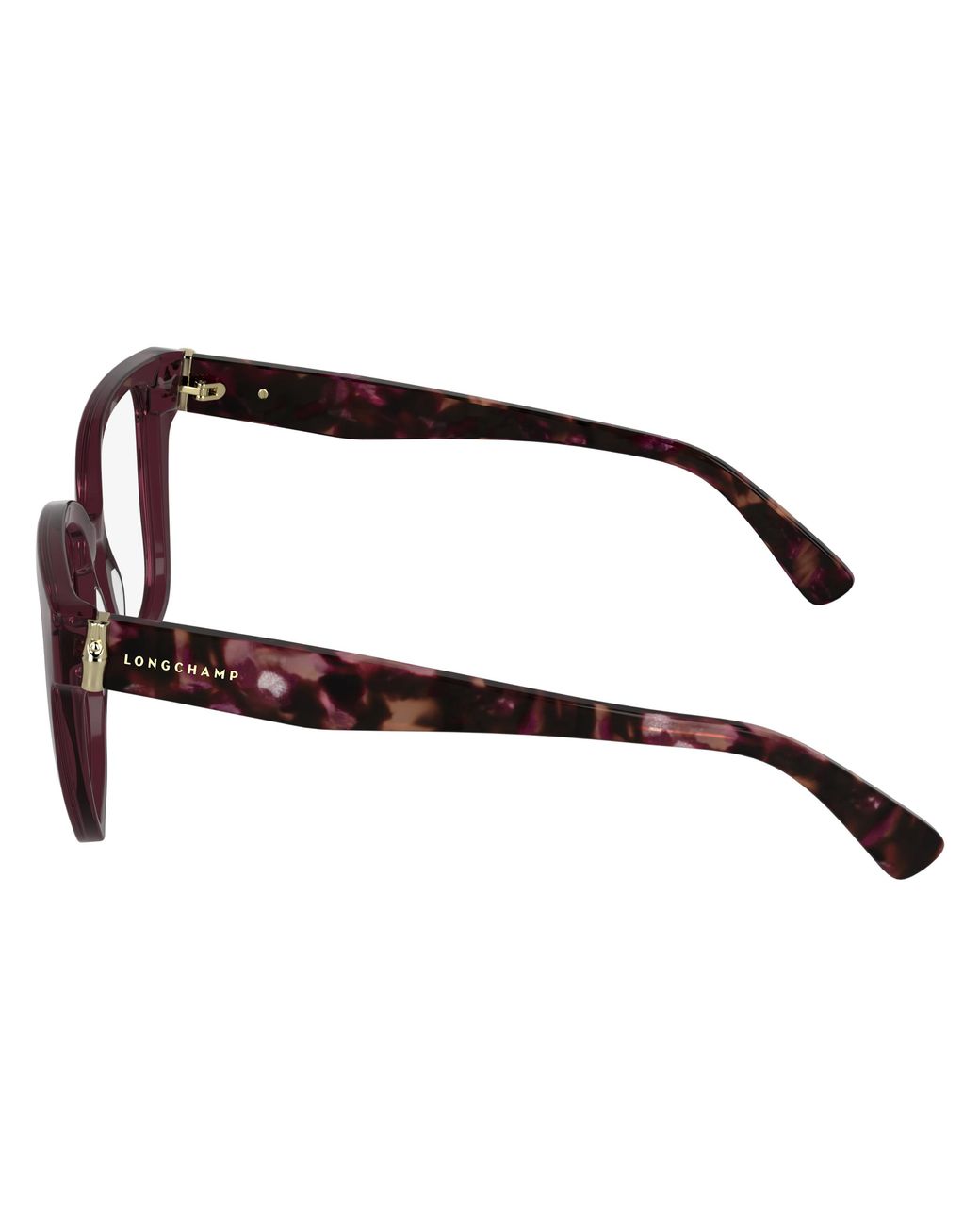 Longchamp Black Lo2745 601 Optical Frames Acetate Squared Normal