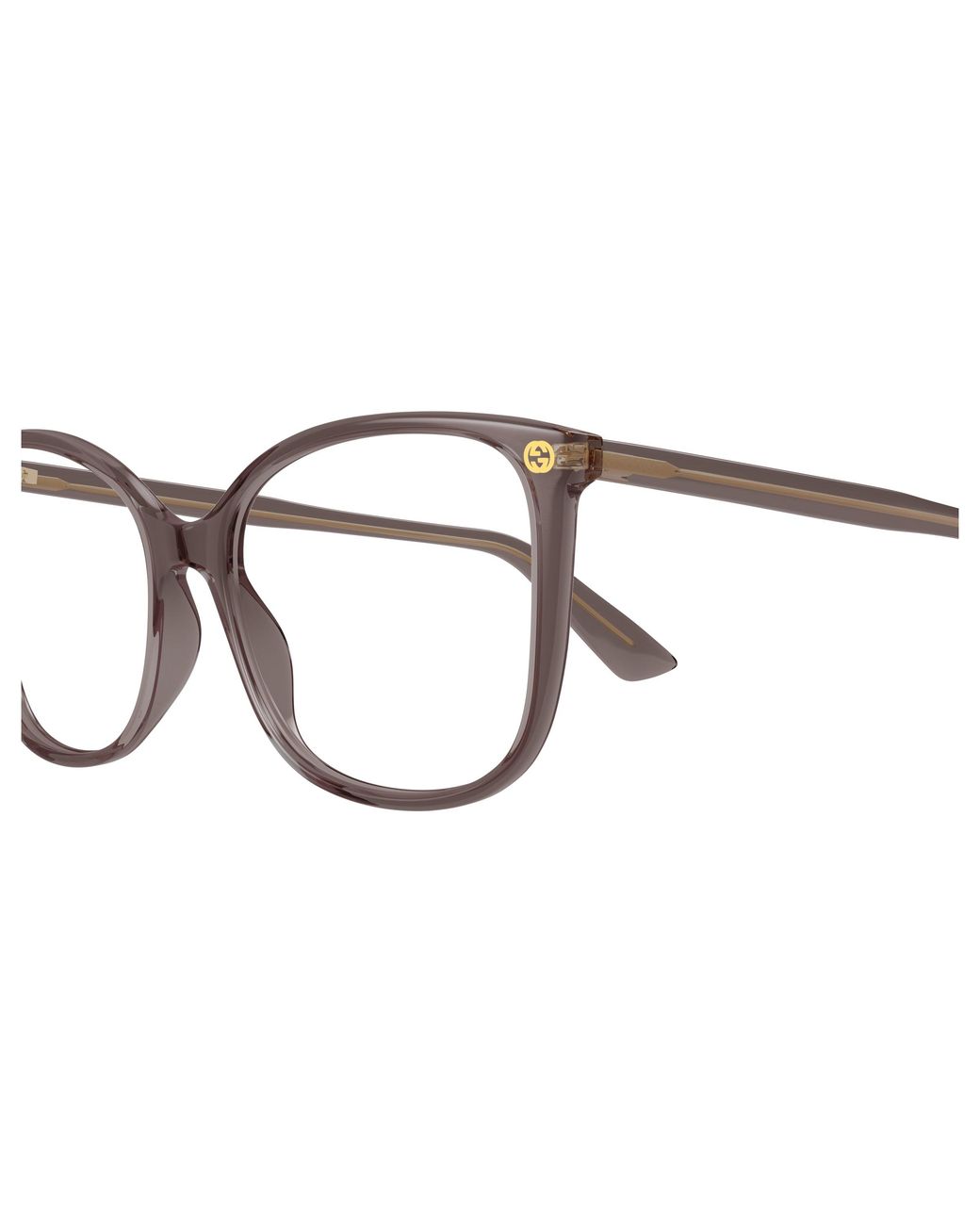 Gucci Black Gg0026O 019 Optical Frames Acetate Transparent Cat Eye