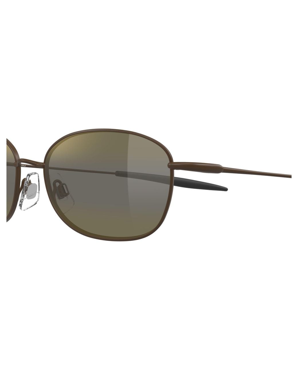 Maui Jim Black Mj0372S 003 Occhiali Da Sole Metallo Bronzo Rotonda