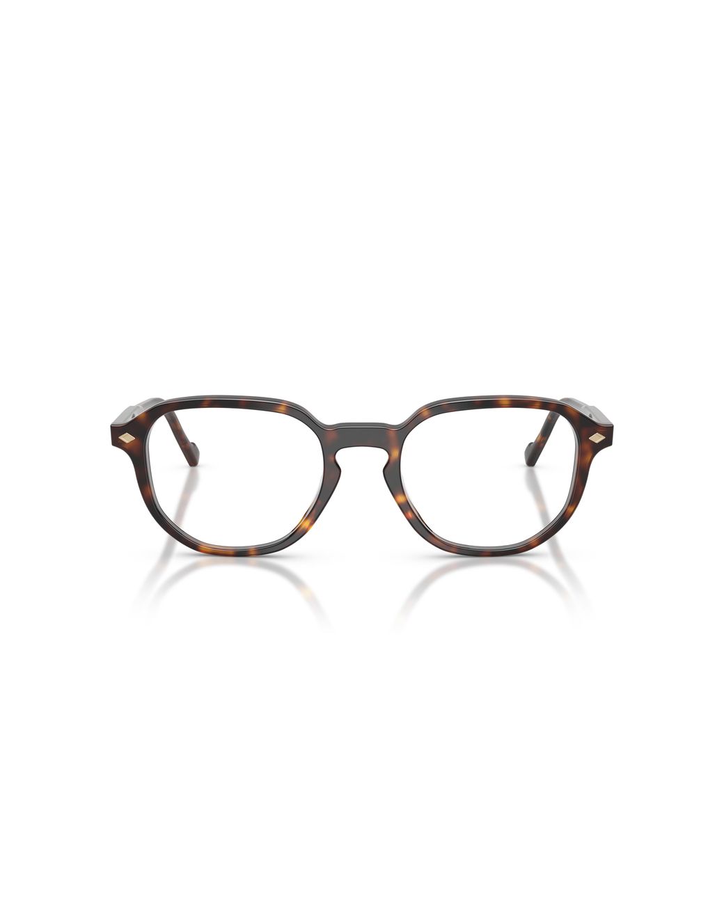 Vogue Eyewear Black Vo5708 W656 Optical Frames Acetate Transparent Geometric Normal for men