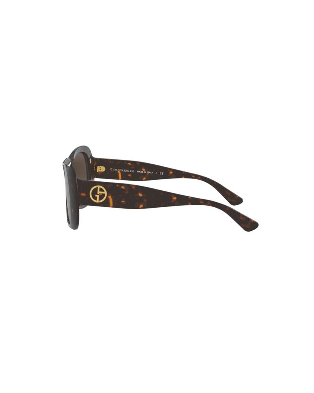 Giorgio Armani Black Ar8132 502673 Sunglasses Plastic Butterfly Normal