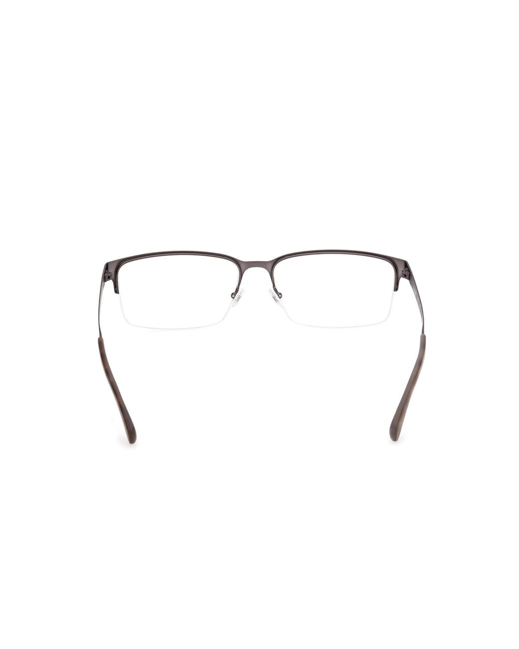 Timberland Black Tb50037 007 Optical Frames Metal Squared Normal for men