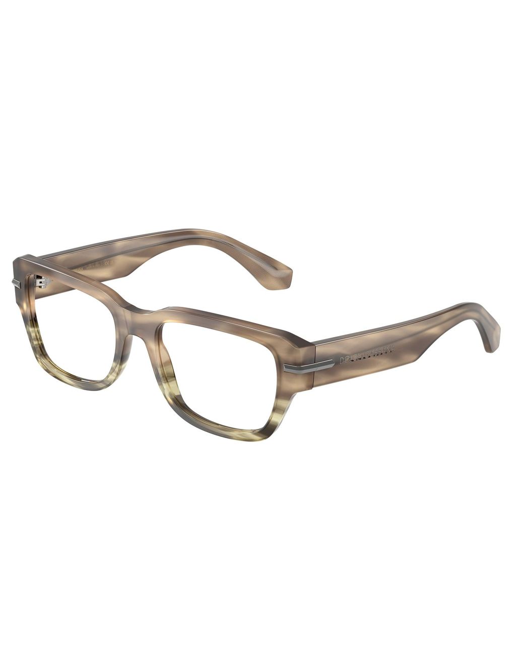 Dolce & Gabbana Black Dg3408 3439 Optical Frames Acetate Transparent Squared Normal for men