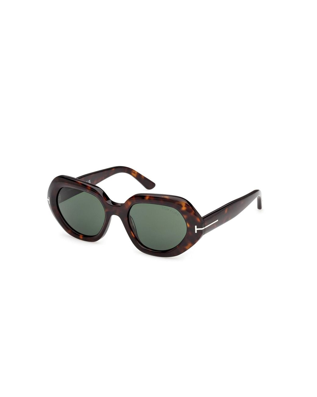 Tom Ford Black Ft1317 April-02 52N Sunglasses Acetate Geometric Normal