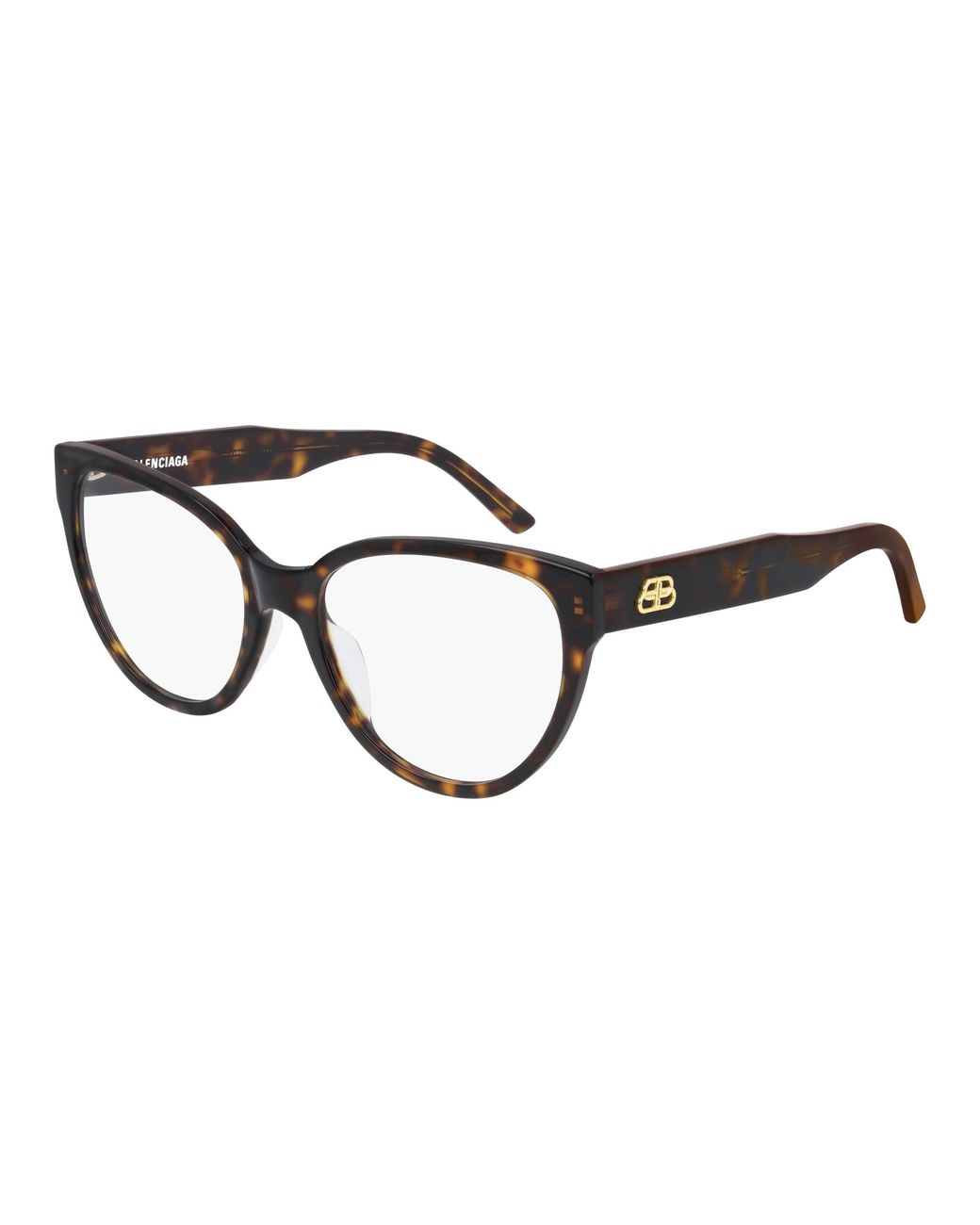 Balenciaga Black Bb0064O 002 Optical Frames Acetate Cat Eye