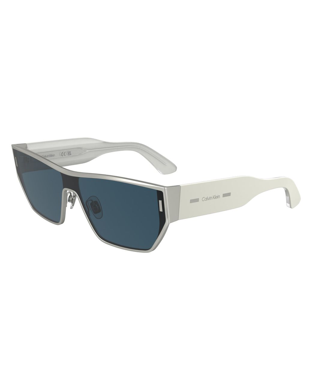 Calvin Klein Black Ck25102S 045 Sunglasses Metal Squared Normal