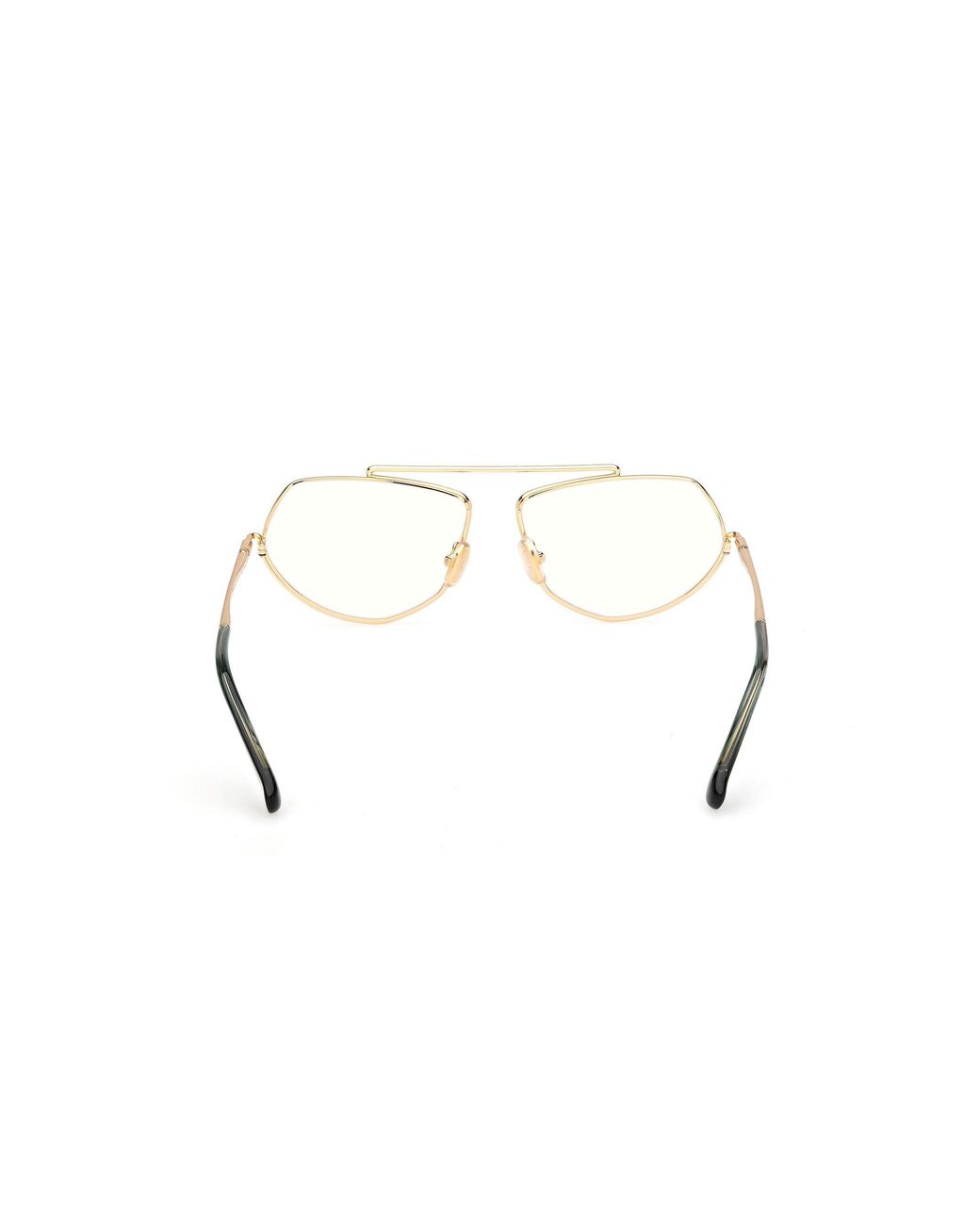 Max Mara Black Mm5202-B 032 Optical Frames Metal Round Normal