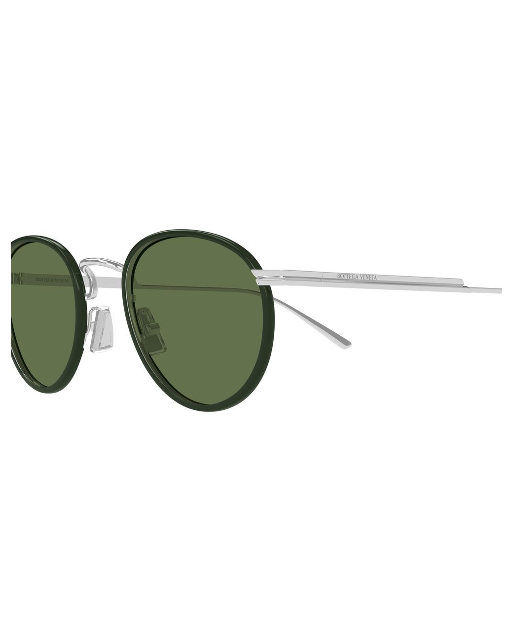 Bottega Veneta Black Bv1389S 003 Sunglasses Metal Round for men
