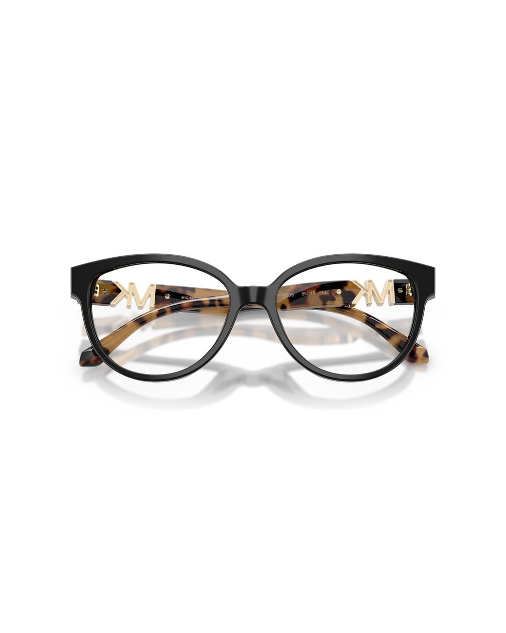 Michael Kors Black Mk4202U Half Moon Bay 3005 Optical Frames Acetate Transparent Round Normal