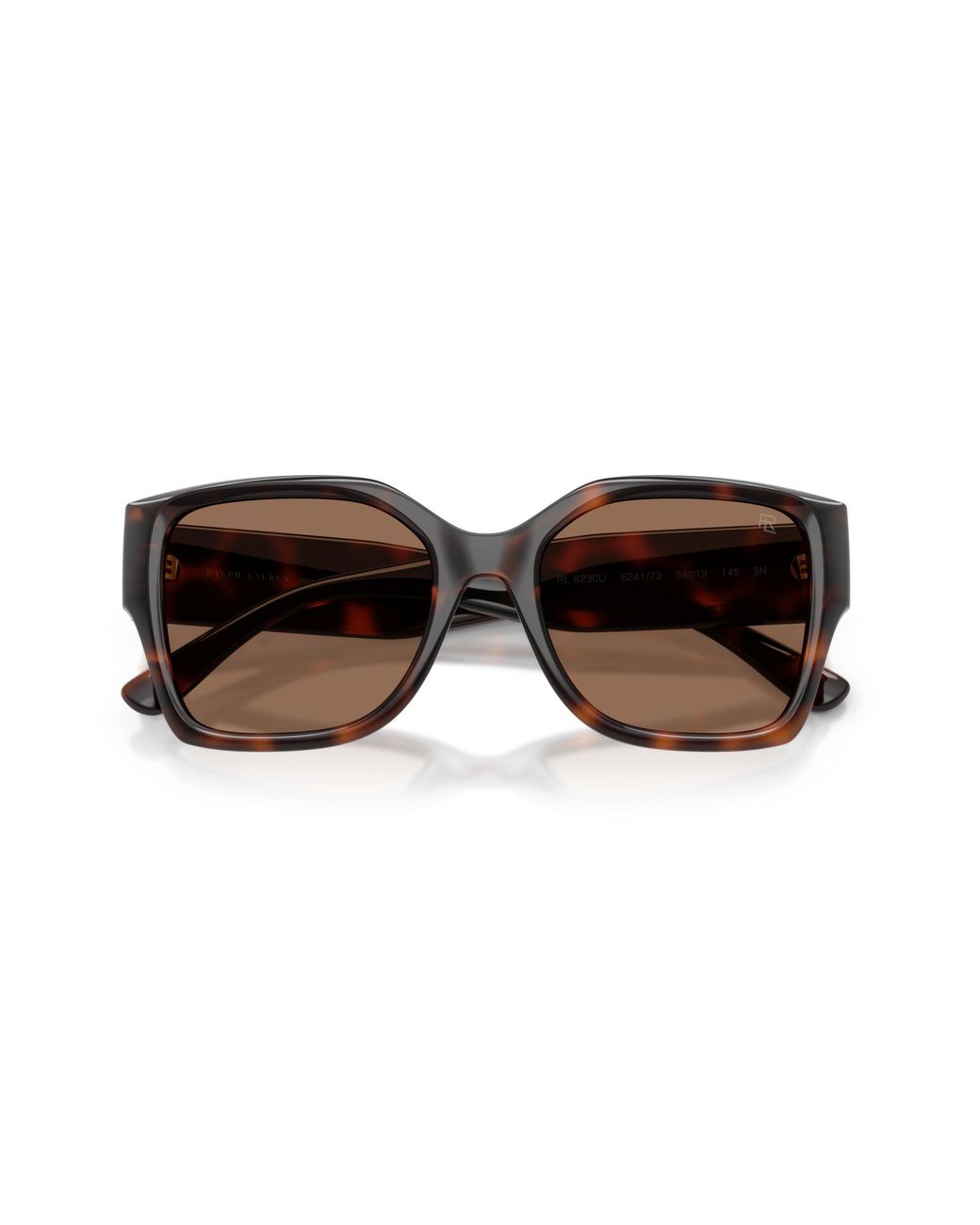 Ralph Lauren Black Rl8230U 624173 Sunglasses Injected Squared Normal