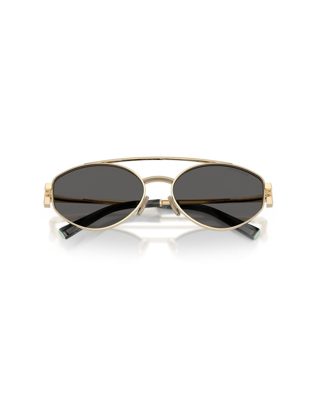 Tiffany & Co Black Tf3125 6216S4 Sunglasses Metal Round Normal