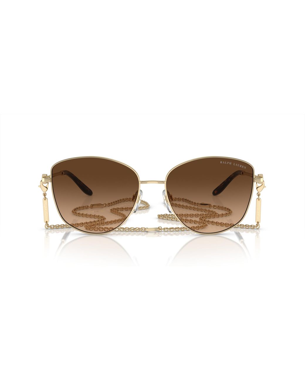 Ralph Lauren Black Rl7079 The Vivienne 915074 Sunglasses Metal Round Normal Shaded