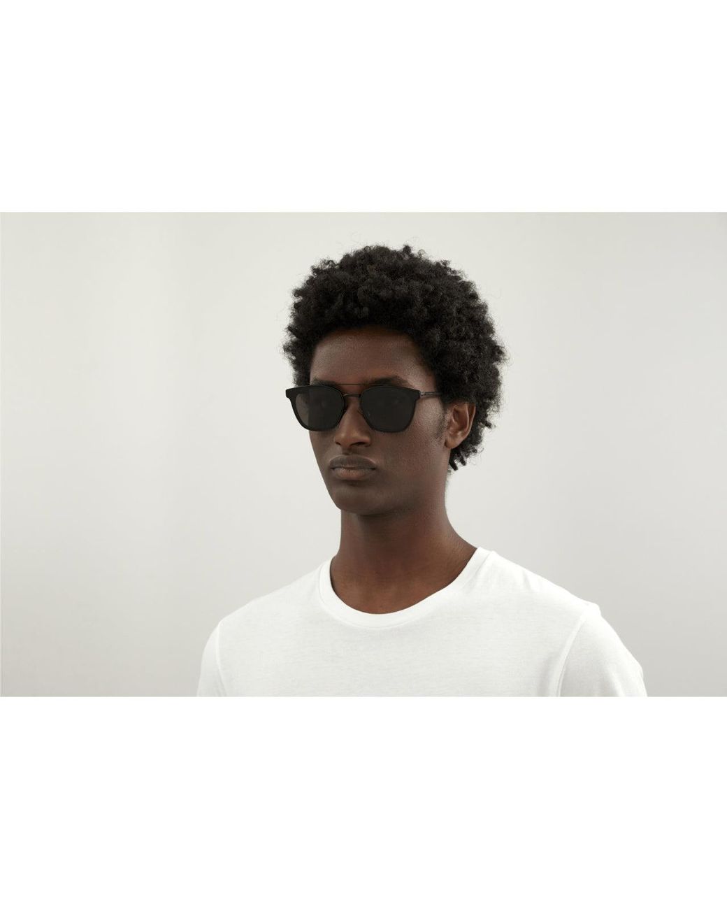 Saint Laurent Black Sl 28 Metal 001 Sunglasses Metal Squared Normal Anti-Glare