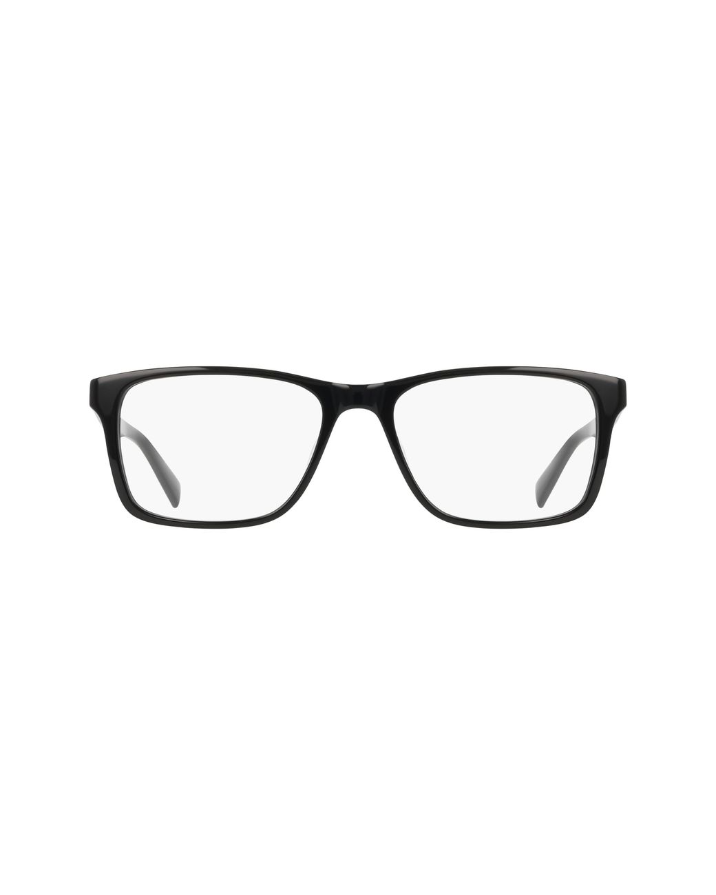 Nike Black 1000Y 034 Optical Frames Acetate Squared Normal
